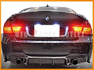 E90 Big Fins Carbon Fiber Diffuser BMW 3-Series 323i 325i 328i 335i Sedan 06-11 - Picture 1 of 2