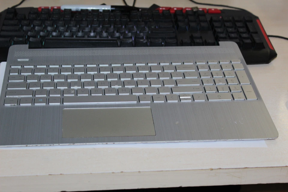 Awesome HP Laptop 15-DY2003DS 15-GW 15S-DR Keyboard Palmrest Touchpad L63579-001 - Image 1 of 4