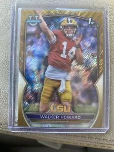 Walker Howard 2022 Topps #92 Gold Shimmer Refractor /50 Ungraded - Picture 1 of 2