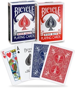 Rider Back Playing Cards, Standard Index, Poker Cards, Premium Playing Cards, Re - Bild 1 von 12
