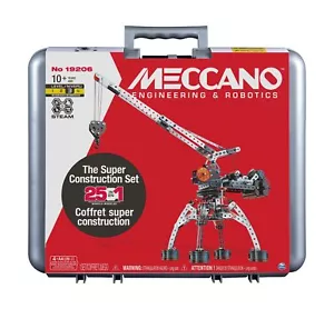 Meccano, Super Construction 25-in-1 Motorized Building Set, STEAM Education T... - Picture 1 of 8