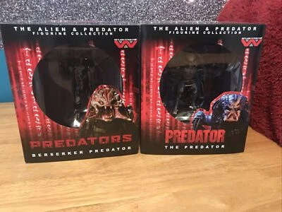 Eaglemoss Aliens & Predator Collection: X2 Berserker Predator & The Predator - Image 1 of 4