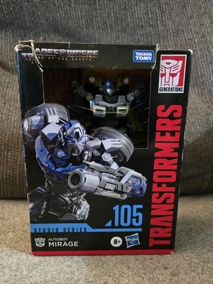 Transformers AUTOBOT MIRAGE Studio Series 105 Deluxe Class Movie 7 Hasbro - Image 1 of 3