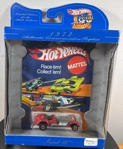 1997 Hot Wheels Sweet 16 Redline NIFSP 30th Anniversary Enamel Red - Picture 1 of 3