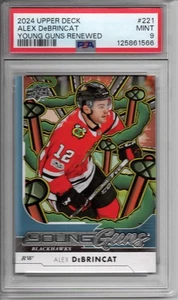 NHL - 2024 Upper Deck Young Guns Renewed - Alex DeBrincat - #221 - MINT - PSA 9 - Bild 1 von 2