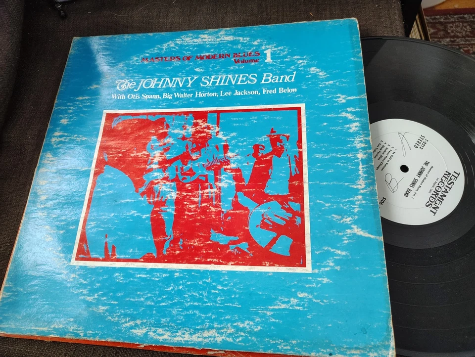 JOHNNY SHINES BAND Masters Of Modern Blues V.1 LP TESTAMENT Chicago Blues - Image 1 of 1