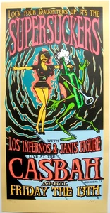 Poster concerto Supersuckers San Diego 2001 - Foto 1 di 2
