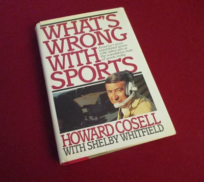 SIGNED ~ What's Wrong with Sports by Howard Cosell (1991) First Printing - Image 1 of 3