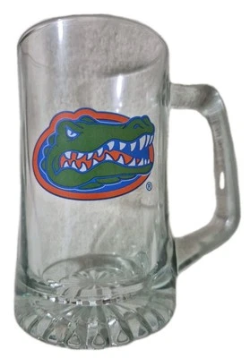 University Of Florida Gators 26 унций стеклянная кружка для коллекционеров пива БЕСПЛАТНАЯ ДОСТАВКА - Изображение 1 из 4