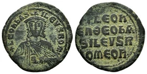 Ancient Byzantine coin of Leo VI the Wise - Constantinople mint - Picture 1 of 1