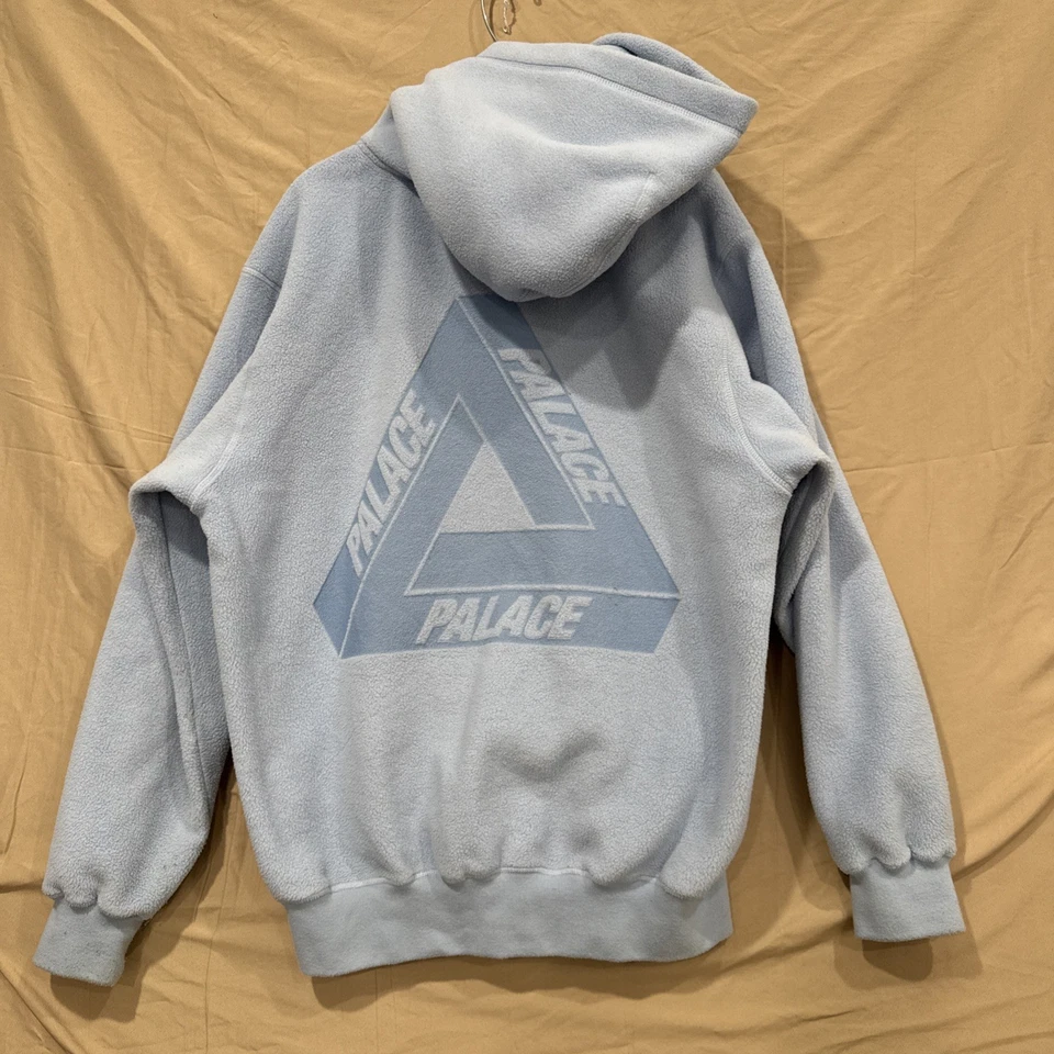 Palace Skateboards Polartec Tri-Ferg Lazer Sudadera con Capucha Azul Grande Foto 1 de 4