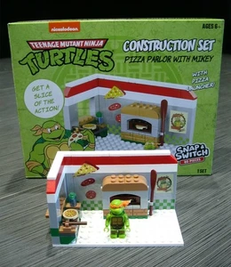 TMNT Teenage Mutant Ninja Turtle Pizza Parlor Building Mickey/Michelangelo Set - Bild 1 von 4