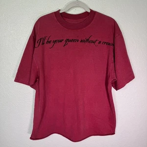 Lady Gaga Tour Shirt XL Mayhem Ball Queen Schachbrett Konzert Merch 2025 Raw Hem - Bild 1 von 9