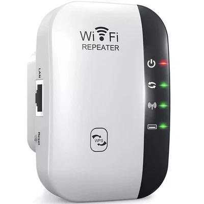 WLAN Repeater WiFi Extender Signal Verstärker 300Mbps 2.4GHz Router Access Point - Bild 1 von 4