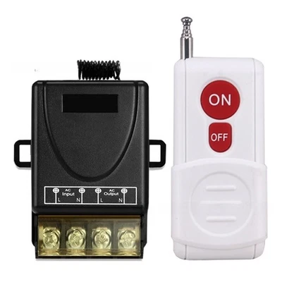 Remote Control Switch Wireless RF433MHz 30 Amp AC Voltage 90 to 250 Volts - Image 1 of 4