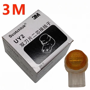 1000PCS Original 3M Scotchlok Connector UY2 Grease Filling Butt Wire - Picture 1 of 4