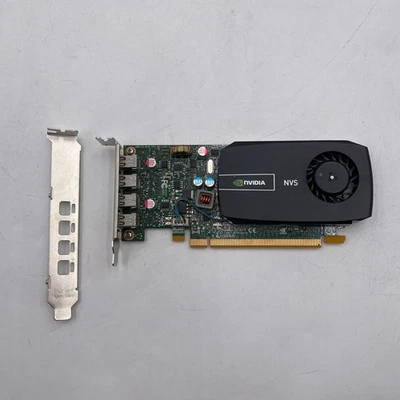 PNY NVIDIA NVS 510 2GB GDDR3 4-Mini DisplayPort Low Profile Video Card - READ - Image 1 of 4