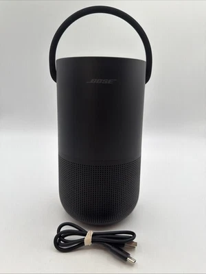 Bose Portable Smart Wireless Bluetooth Speaker  Model 429329 - Black  Tested - Image 1 of 4