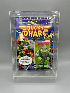 Bucky O'hare Rare Spain Karte Tormentoso Storm Toad Figur 1991 MOC Acryl Case - Bild 1 von 8