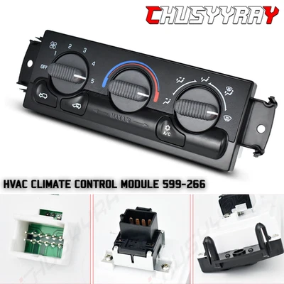 AC Climate Control Module For 2000-2002 GMC Yukon XL 1500 599-266 - Image 1 of 4