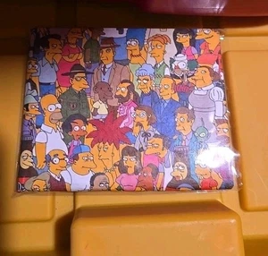 The Simpsons Cast Tyvek Mighty Wallet – Dynomighty Design | Bifold Billfold Rare - Picture 1 of 1