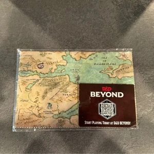 Mapa de tela "Dungeons & Dragons: Honor Among Thieves" NUEVO - Imagen 1 de 2