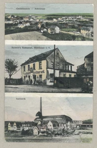 Ansichtskarte Mehltheuer - Reichelt´s Restaurant / Tüllfabrik / Gesamtansicht - Picture 1 of 2