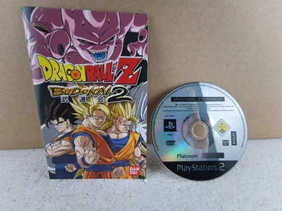 Dragon Ball Z Budokai 2 PS2 Platinum PAL Disc & Multilingual Booklet, Rare! NEW - Image 1 of 4