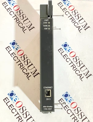 ALLEN BRADLEY 1785-ENET/C PLC-5 ETHERNET INTERFACE MODULE 1AMP 5VDC FAST SHIP - Photo 1/4