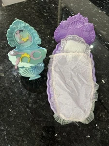 Barbie Size mermaid bed and dressing table - Picture 1 of 10
