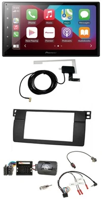 Pioneer USB Bluetooth DAB Lenkrad 2DIN Autoradio für BMW 3er E46 2001-2006 Profi - Bild 1 von 4