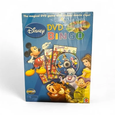 Disney DVD Bingo- Makers Of Scene It Mattel 2007 Brand New Sealed ✅ - Image 1 of 4