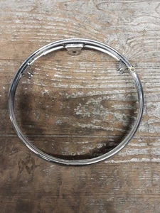 1972-1975 72-75 Kawasaki H2 750 IV Front Headlight Head Light Chrome Trim Ring - Foto 1 di 8