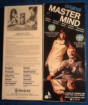 Invicta Original Master Mind Strategy Game Complete 1972 - Image 1 of 2