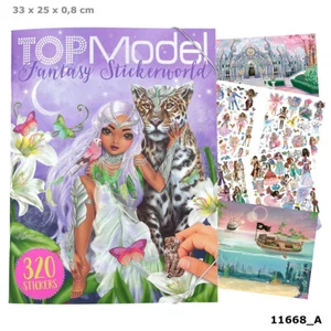 Depesche TopModel Fantasy Sticker World sticker book mermaids fairies Stickers - Imagen 1 de 5