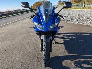 YAMAHA YZF R125 2008-2018 SPIEGEL QUALITÄT AFTERMARKET LINKS RECHTS LANGER ARM - Bild 1 von 8