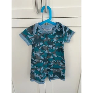 Paper Wings 18m romper dinosaurs organic cotton - Bild 1 von 3