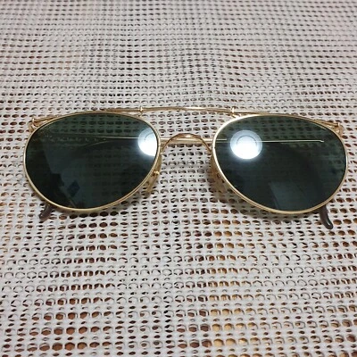 Gafas de sol B&L Ray-Ban Deco Metal G-15 Rayban/hechas en EE. UU. Foto 1 de 4