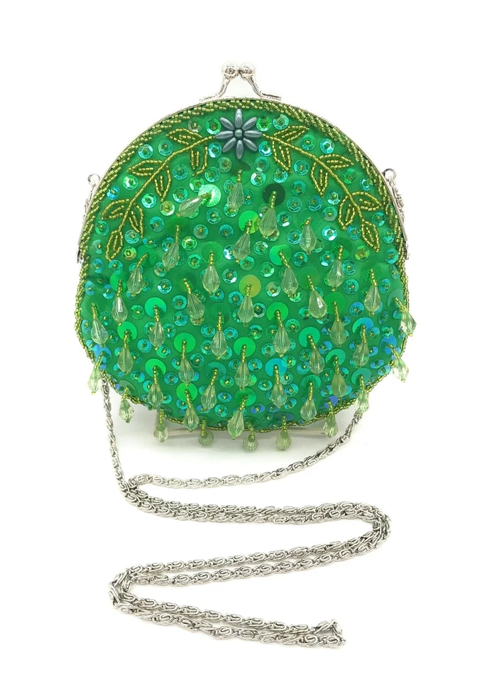 Bolso sin asas para mujer Noche Fiesta Baile de graduación Boda Lentejuelas Cuentas Stock EE. UU. "Nuevo" Foto 1 de 1