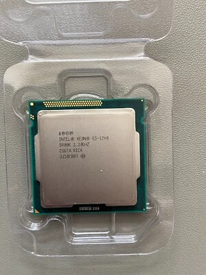Intel Xeon E3-1240 3.30GHz 8MB Cache Socket LGA1155 QUAD CORE CPU Processor NEW - Image 1 of 2