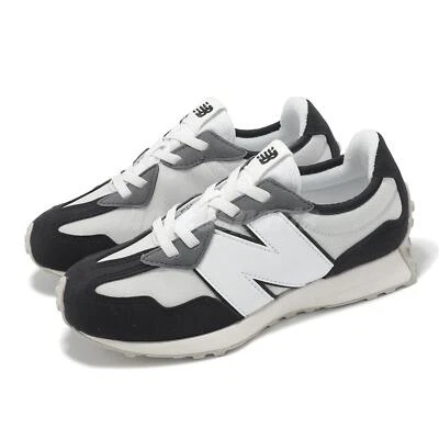 New Balance 327 Wide NB Gris Negro Niños Preescolar Zapatos Informales PH327GX-W Foto 1 de 4