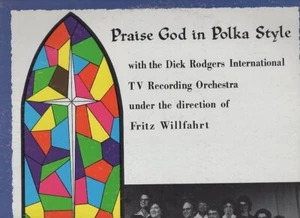Dick Rogers International TV Orchestra - Praise God In Polka Style Vinyl LP - Picture 1 of 24