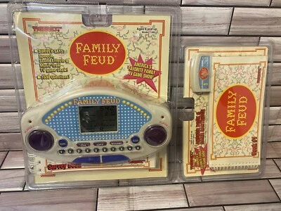Juego portátil Family Feud 1997 de colección NUEVO incluye cartucho de libro de encuestas NOS Foto 1 de 4