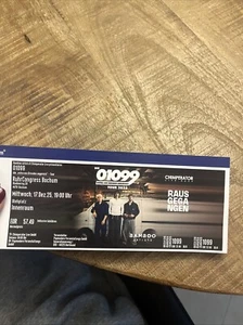 2 Konzert Tickets 01099 (Bochum) Rausgegangen - Bild 1 von 1