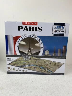 The City Of Paris History Over Time 4D Cityscape Puzzle  1100+ Pieces - Image 1 of 4