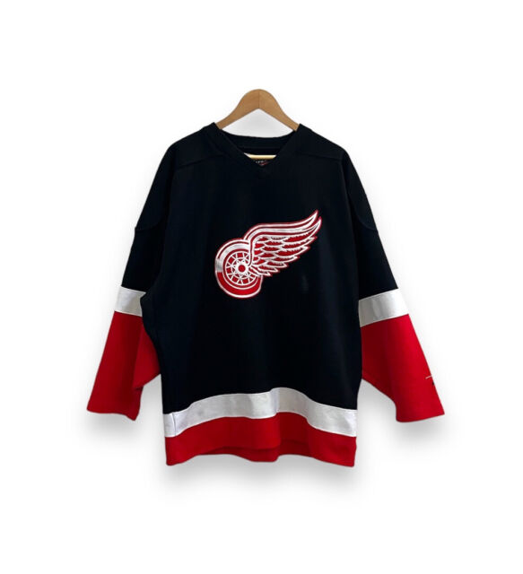 Detroit Red Wings stealth black concept jersey : r/hockeyjerseys
