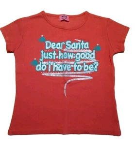 Weihnachten zugeschnittenes Oberteil Größe Small 🙂 ""Lieber Weihnachtsmann"" 🙂 festliche Kleidung  - Bild 1 von 6