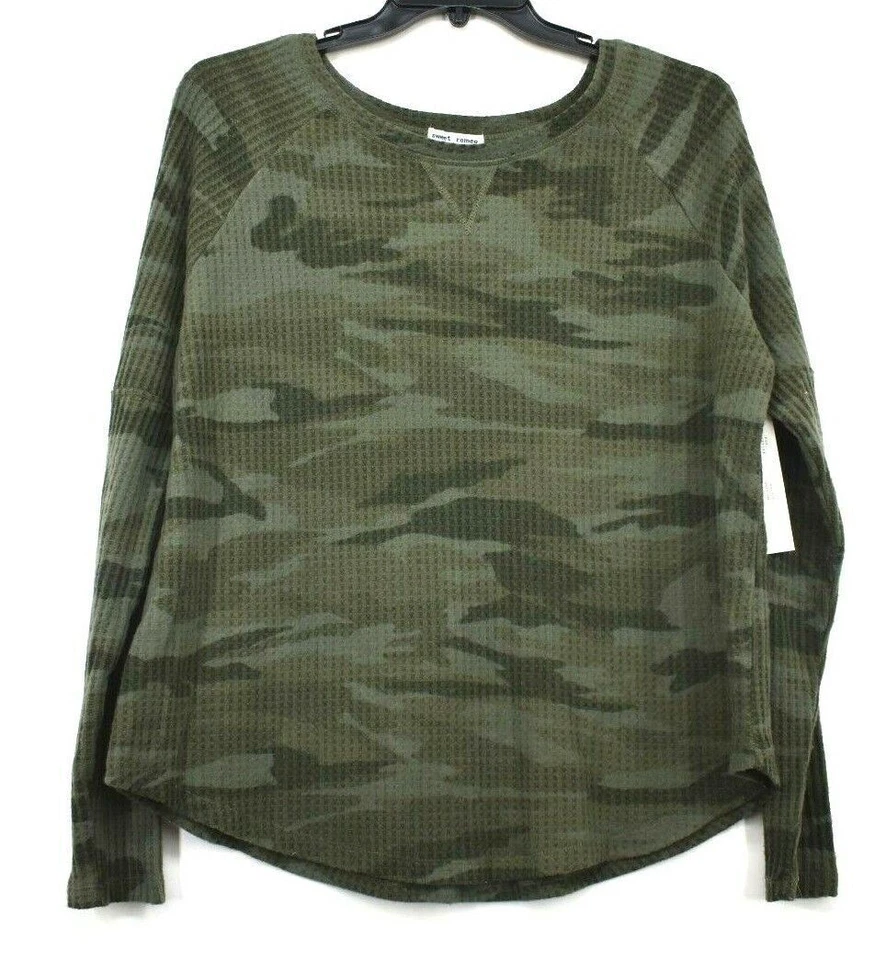 Suéter Sweet Romeo Mujer Cuello Redondo Mangas Largas Acogedor Térmico Tejido Gofre Foto 1 de 1