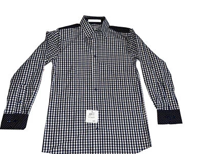 Camisas de manga larga con botones para niños con diseño de guinga. Talla 10 de Nordstrom Foto 1 de 4