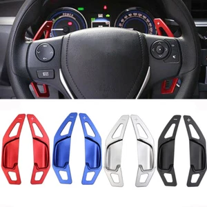 2pcs L+R Shift Paddle Extension Shifter FOR Toyota Corolla RAV4 Camry - Picture 1 of 8
